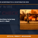 POLICY WIRE FACT CHECK: Trump’s Claim About Being Carried Away by Firefighters After 9/11 Attack POLICY WIRE FACT CHECK: Trump’s Claim About Being Carried Away by Firefighters After 9/11 Attack