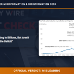 POLICY WIRE FACT CHECK: Tariffs Are Bringing in Billions, But Aren’t Close to Solving the Deficit POLICY WIRE FACT CHECK: Tariffs Are Bringing in Billions, But Aren’t Close to Solving the Deficit