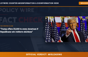 POLICY WIRE FACT CHECK: Trump offers ,000 to every American if Republicans win midterm elections POLICY WIRE FACT CHECK: Trump offers ,000 to every American if Republicans win midterm elections