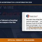 POLICY WIRE FACT CHECK: Trump Claims He ‘Delivered on Everything’ – A Comprehensive Analysis of the Viral Statement POLICY WIRE FACT CHECK: Trump Claims He ‘Delivered on Everything’ – A Comprehensive Analysis of the Viral Statement