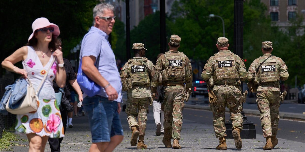 National Guardsman Charged After Pointing Gun at Colleague During D.C. Crime Crackdown National Guardsman Charged After Pointing Gun at Colleague During D.C. Crime Crackdown