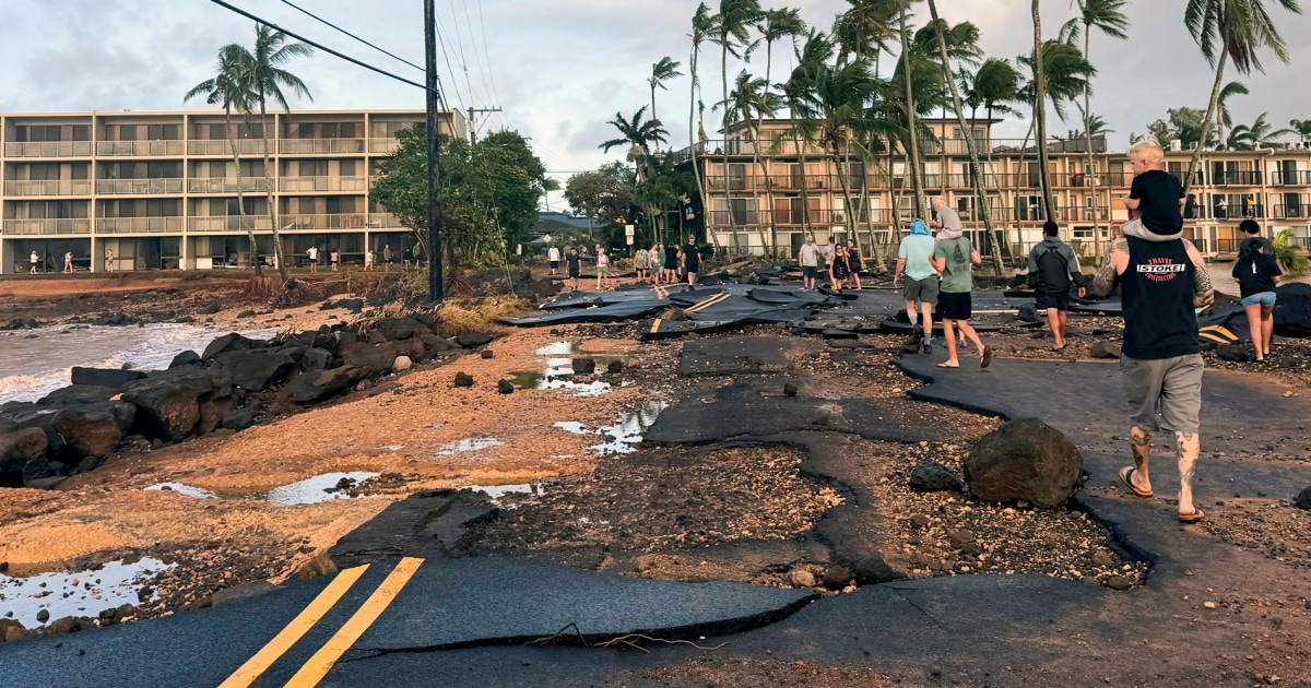 Hurricane Lowell Triggers Catastrophic Damage Across Kauai Hurricane Lowell Triggers Catastrophic Damage Across Kauai