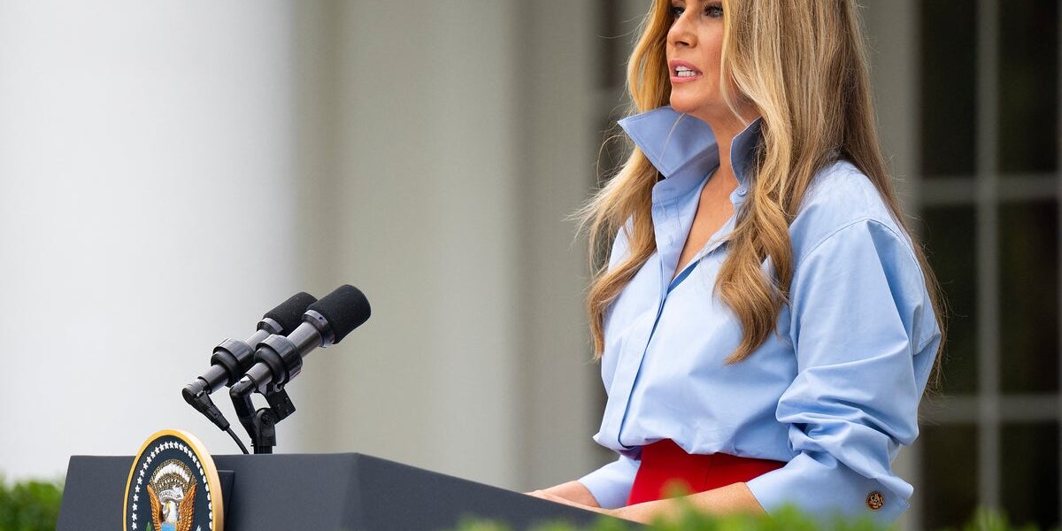 Melania Addresses White House Renovations Amid Trump’s Midterm Convention Absence
