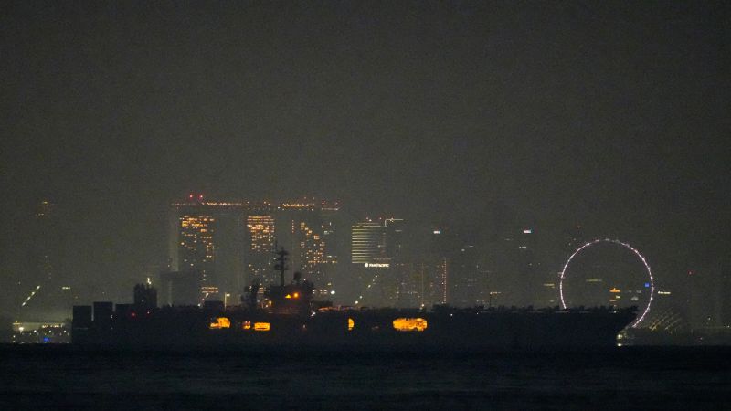USS Abraham Lincoln Docks in Thailand Following Extended Middle East Deployment USS Abraham Lincoln Docks in Thailand Following Extended Middle East Deployment