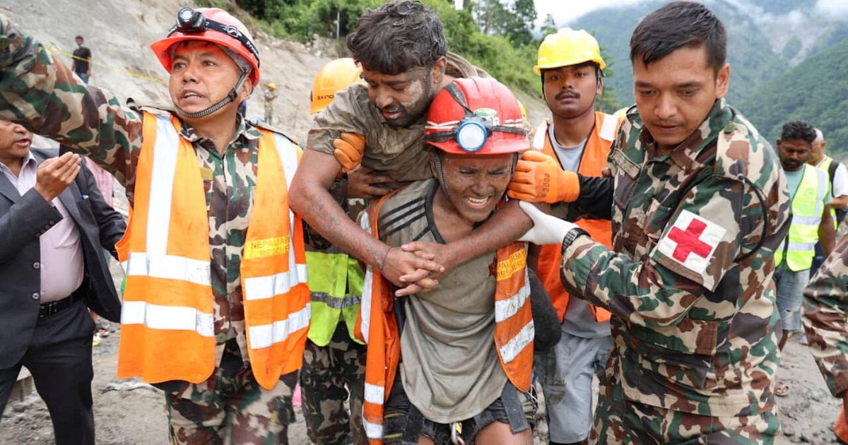 Two Workers Rescued from Nepal Hydropower Tunnel Nine Days After Catastrophic Floods