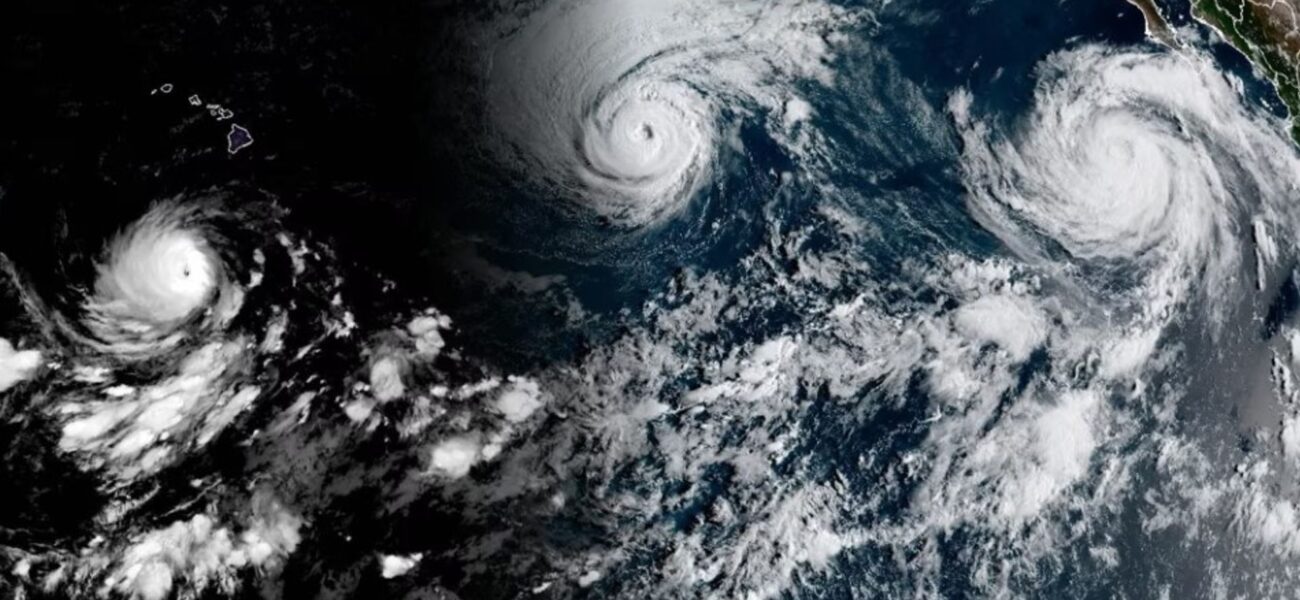 Super El Niño Fuels Rare Triple Hurricane Surge Across Pacific