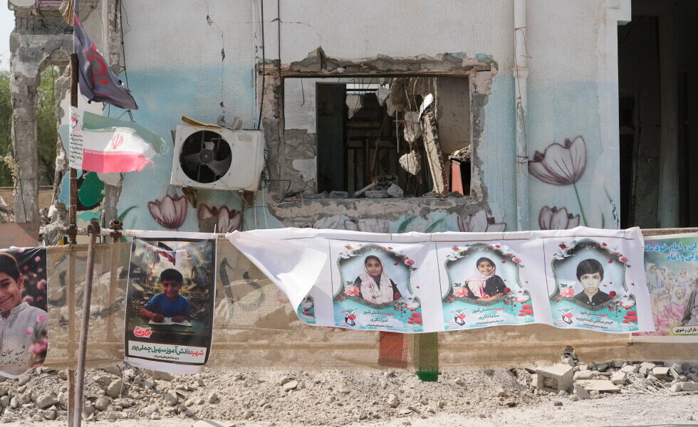 Iranian School Transformed into Memorial After Deadly U.S. and Israel Strikes Iranian School Transformed into Memorial After Deadly U.S. and Israel Strikes