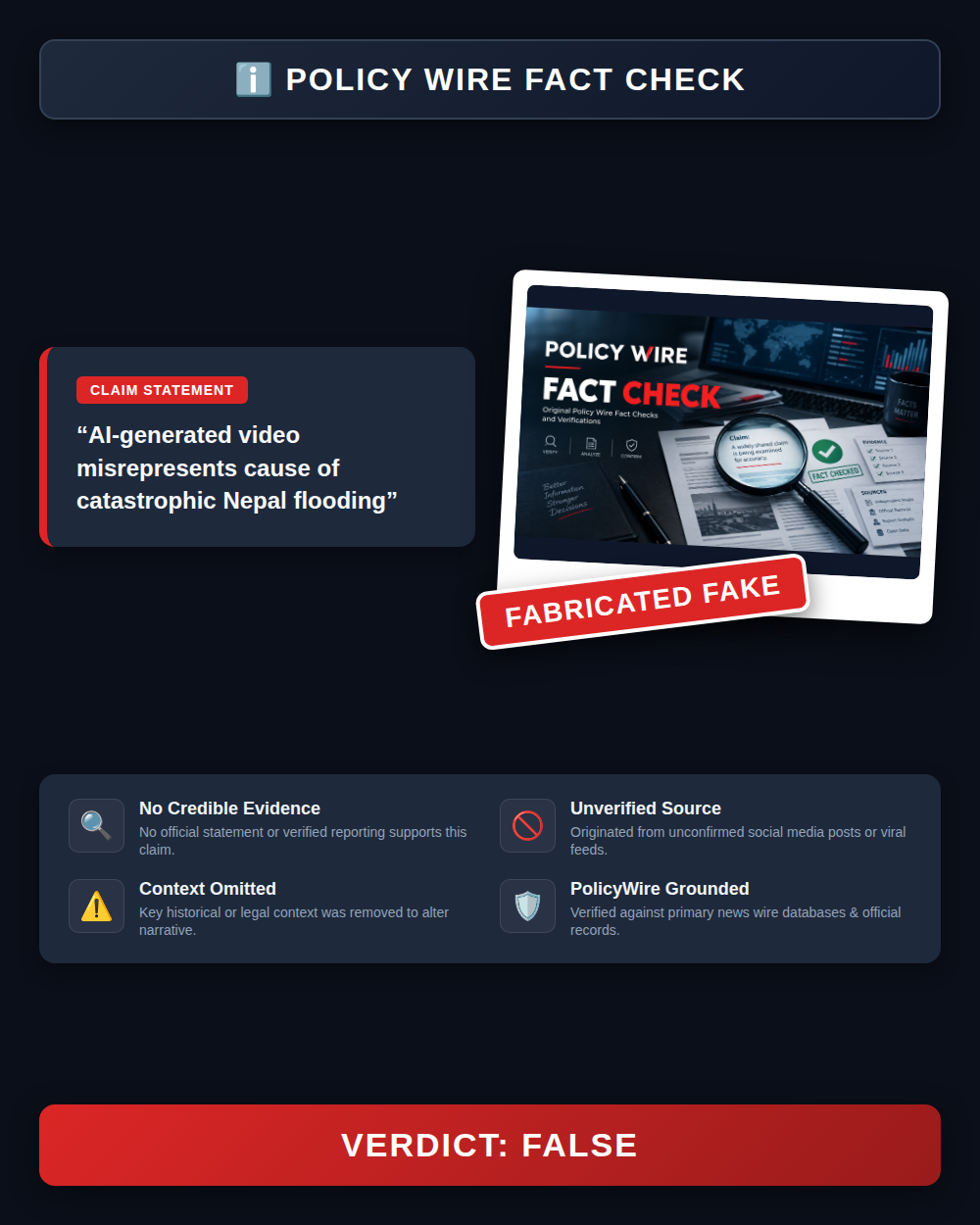 PolicyWire Fact Check Card