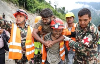 Two Men Survive Nine Days Trapped in Nepal Flood Tunnel Two Men Survive Nine Days Trapped in Nepal Flood Tunnel