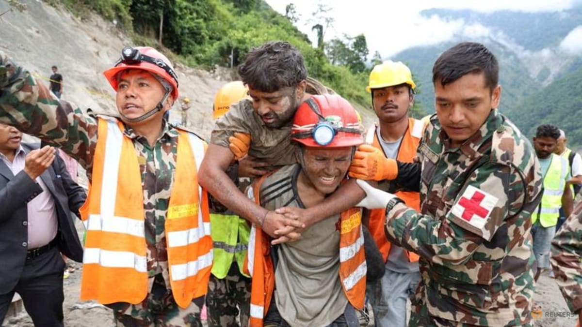 Two Men Survive Nine Days Trapped in Nepal Flood Tunnel