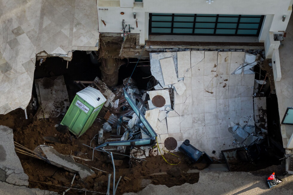 Nicolas Cage’s Malibu Mansion Driveway Collapses, Revealing Large Sinkhole