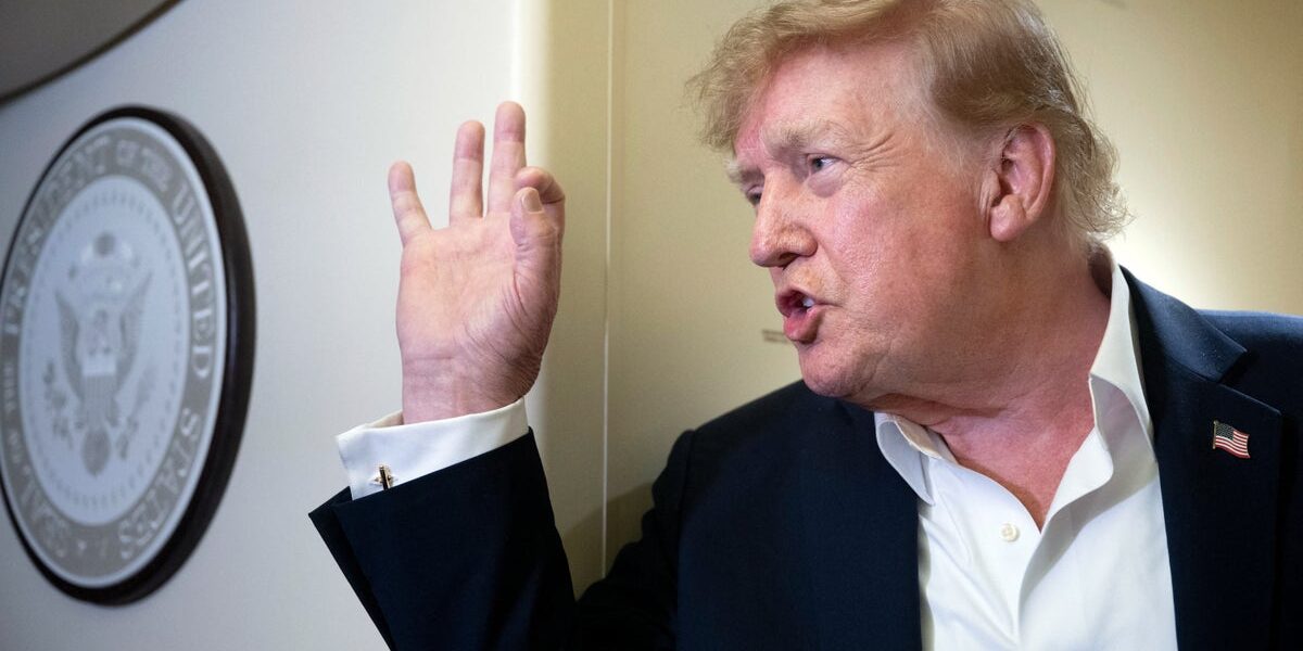 President Trump Shares Personal Air Force One Playlist with Press Corps President Trump Shares Personal Air Force One Playlist with Press Corps