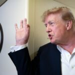President Trump Shares Personal Air Force One Playlist with Press Corps
