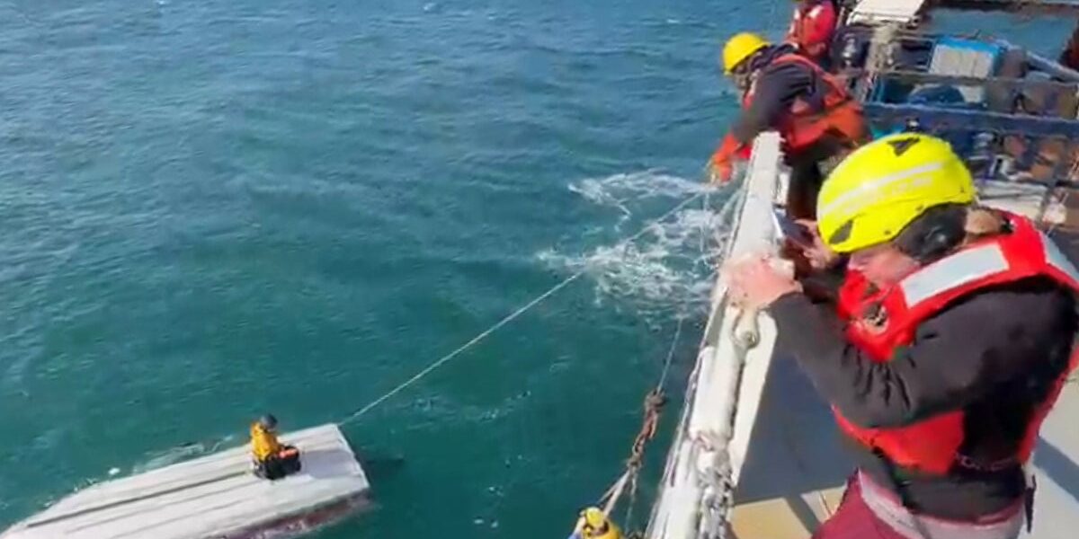 Teen Rescued After Fishing Boat Capsizes in Bering Sea; Two Family Members Lose Lives Teen Rescued After Fishing Boat Capsizes in Bering Sea; Two Family Members Lose Lives