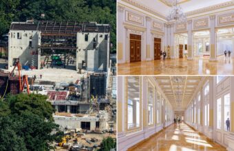 Trump Unveils Gilded White House Ballroom in Latest Renovation Move