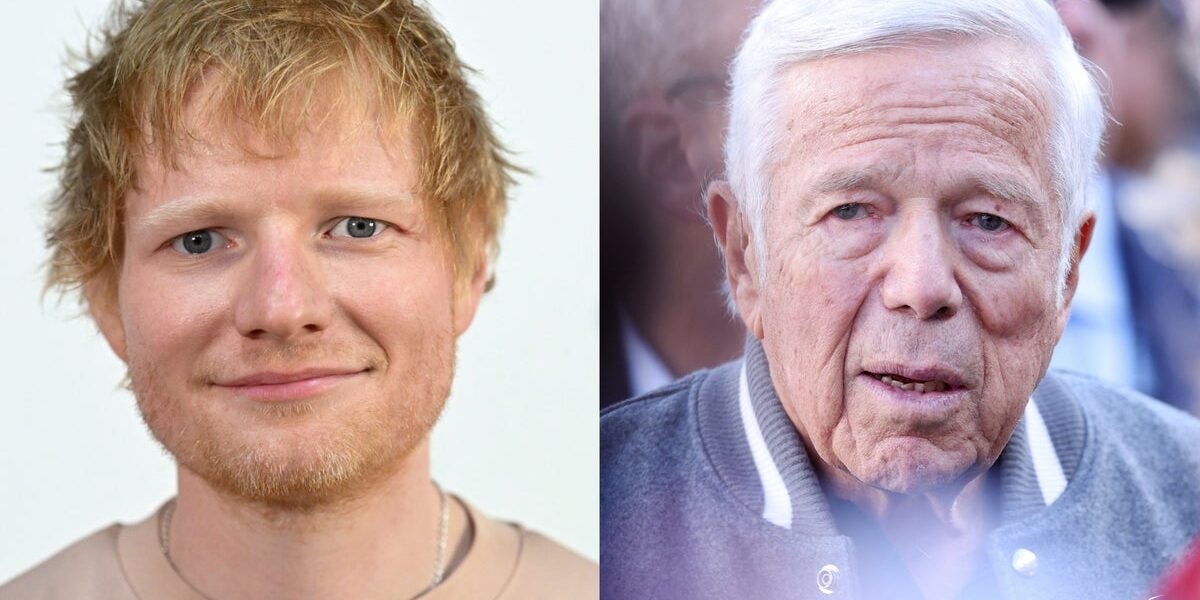 Irish Singer Says Anger Over Ed Sheeran Tour Should Target Robert Kraft