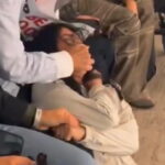 Fashion CEO Confronts Animal Rights Protester at NYFW Show