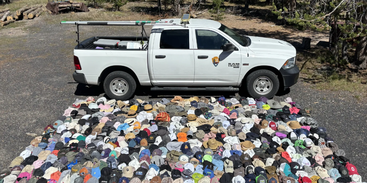 Yellowstone Removes 20,000+ Items From Geysers and Hot Springs, Including Hats and Pokemon Cards