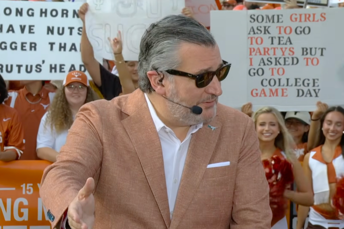 Ted Cruz Faces Boos at Texas Football Game During ESPN Appearance