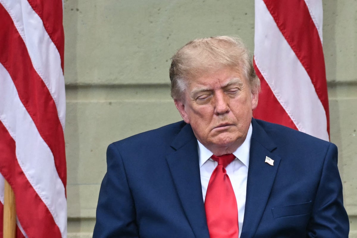 Trump Accused of Dozing Off During 9/11 Pentagon Ceremony, Social Media Reacts Trump Accused of Dozing Off During 9/11 Pentagon Ceremony, Social Media Reacts