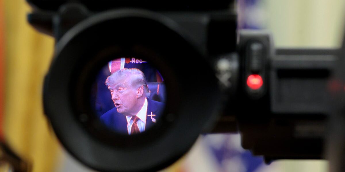 Trump’s TV Ban Sparks Debate on Media’s Role in Democracy