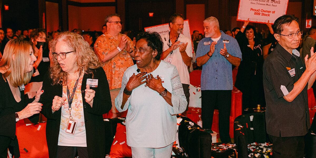Las Vegas Casino Operator Gives M in Stock to Employees for 50th Anniversary Las Vegas Casino Operator Gives M in Stock to Employees for 50th Anniversary
