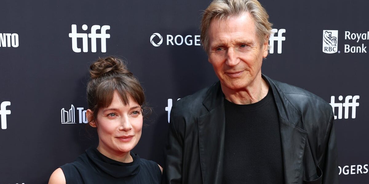 Liam Neeson Sparks Romance Speculation After Holding Hands With Co-Star Stella Stocker at TIFF