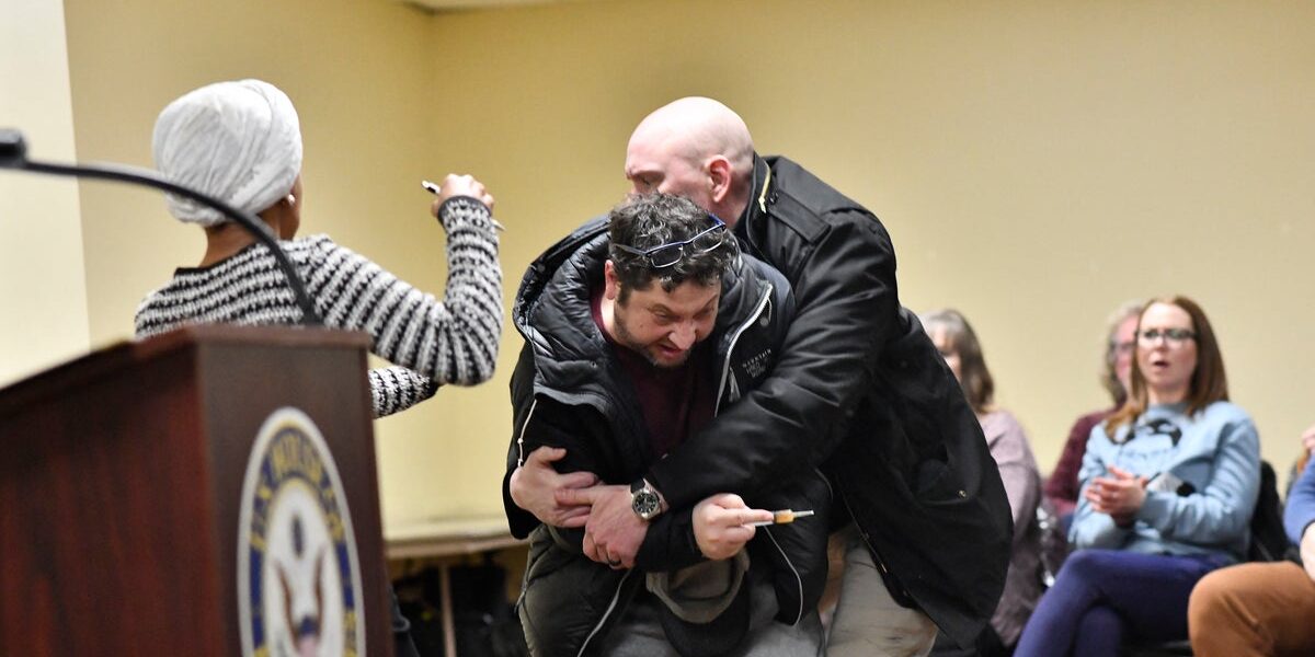 Man Sentenced to 14 Months for Vinegar Attack on Rep. Ilhan Omar During Town Hall