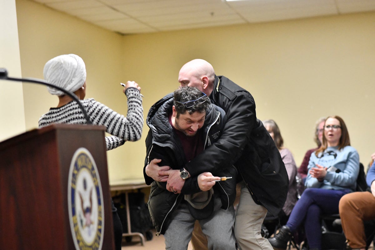 Man Sentenced to 14 Months for Vinegar Attack on Rep. Ilhan Omar During Town Hall