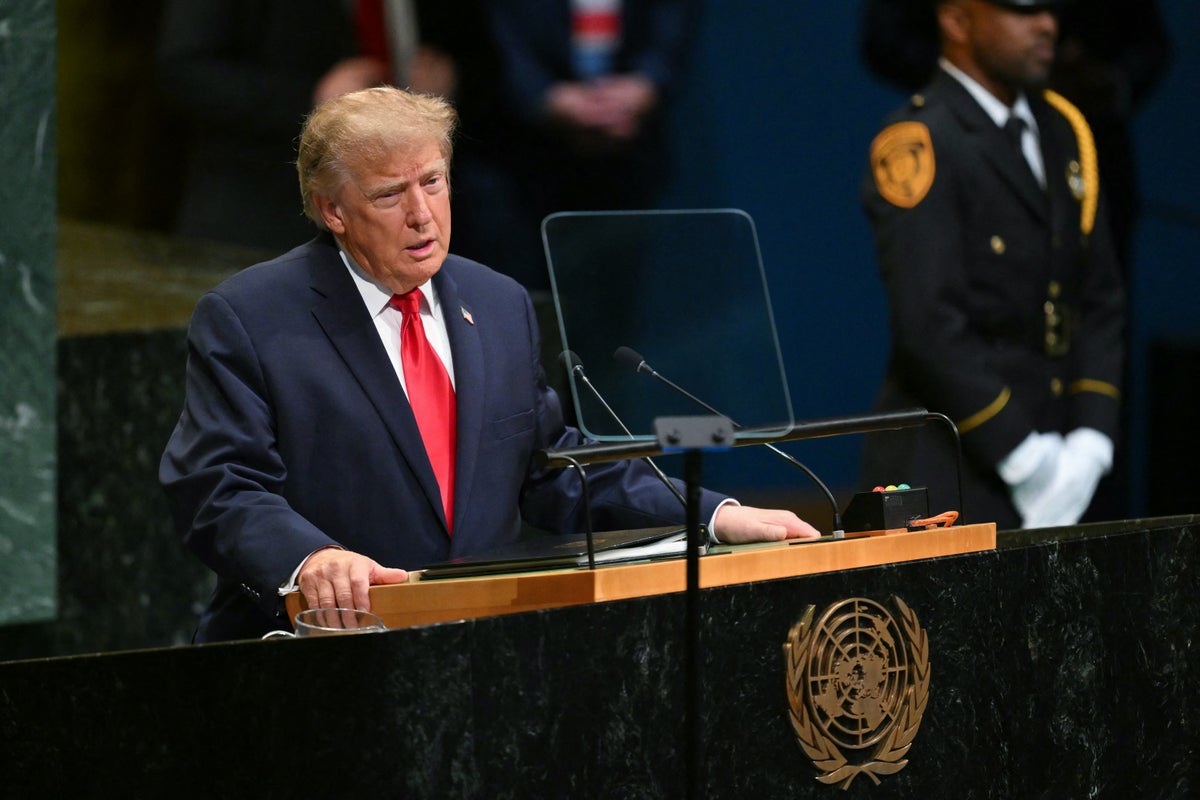 Trump’s UN Speech Shifts From Bragging to Dark Threats Trump’s UN Speech Shifts From Bragging to Dark Threats
