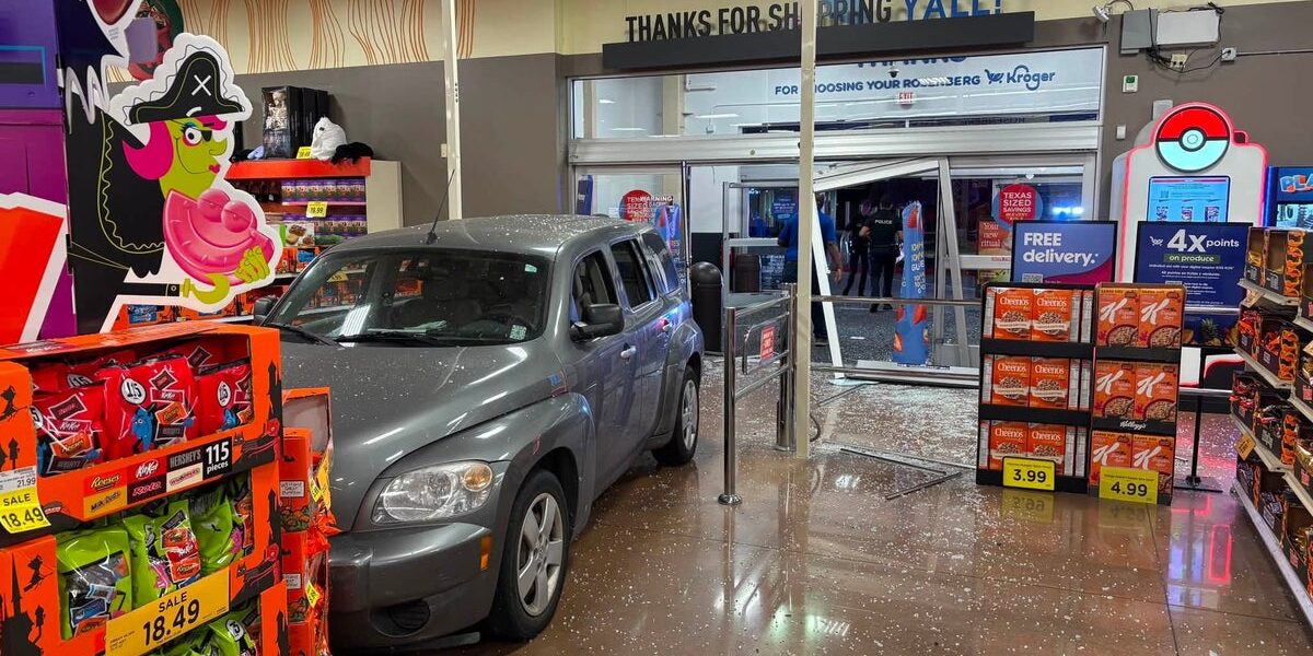 Texas Man Crashes SUV Through Grocery Store to Use Restroom