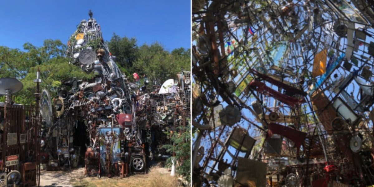 Austin’s ‘Cathedral of Junk’ Draws Visitors With 40-Year-Old Artistic Vision Austin’s ‘Cathedral of Junk’ Draws Visitors With 40-Year-Old Artistic Vision