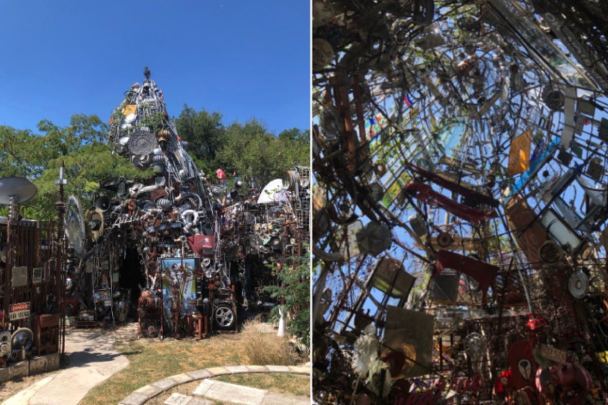 Austin’s ‘Cathedral of Junk’ Draws Visitors With 40-Year-Old Artistic Vision