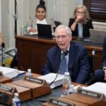 Mitch McConnell Struggles During Senate Vote, Requires Assistance from Colleague