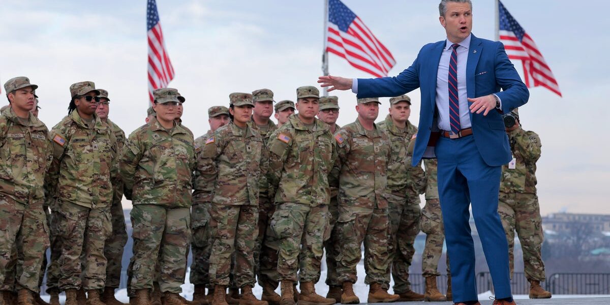 Pentagon Seeks Only Top-Conditioned Troops for Hegseth Speech: Report Pentagon Seeks Only Top-Conditioned Troops for Hegseth Speech: Report