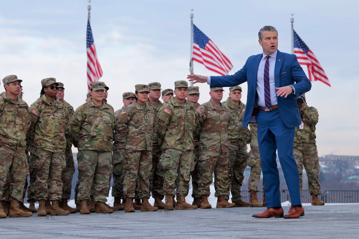 Pentagon Seeks Only Top-Conditioned Troops for Hegseth Speech: Report Pentagon Seeks Only Top-Conditioned Troops for Hegseth Speech: Report
