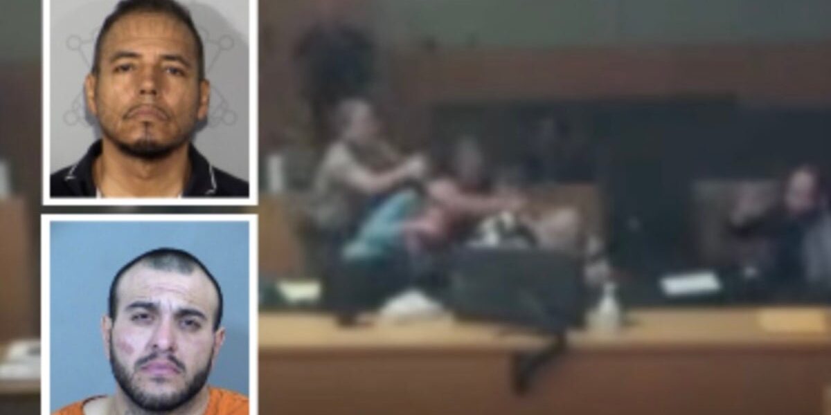 Father-in-law of slain Army captain attacks killer during sentencing hearing