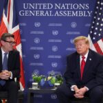Trump Meets UK PM Andy Burnham Amid Awkward Tensions