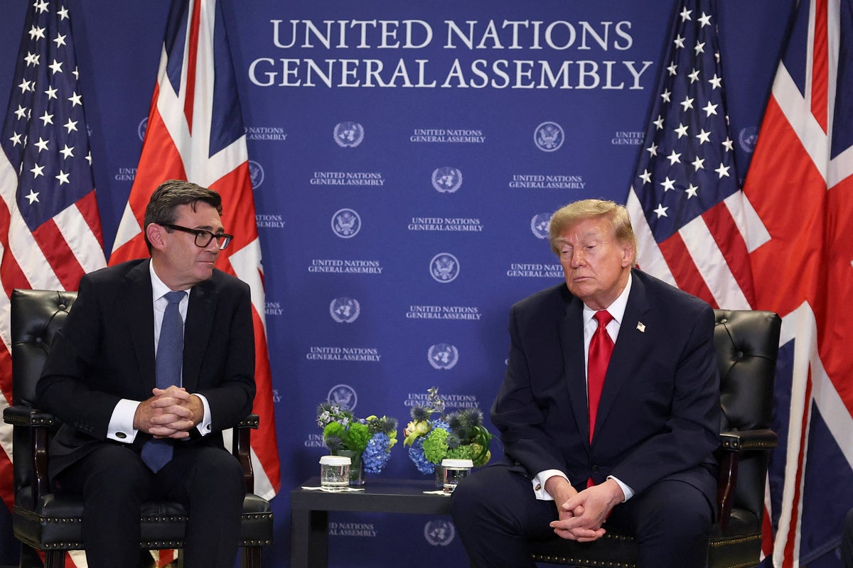 Trump Meets UK PM Andy Burnham Amid Awkward Tensions Trump Meets UK PM Andy Burnham Amid Awkward Tensions