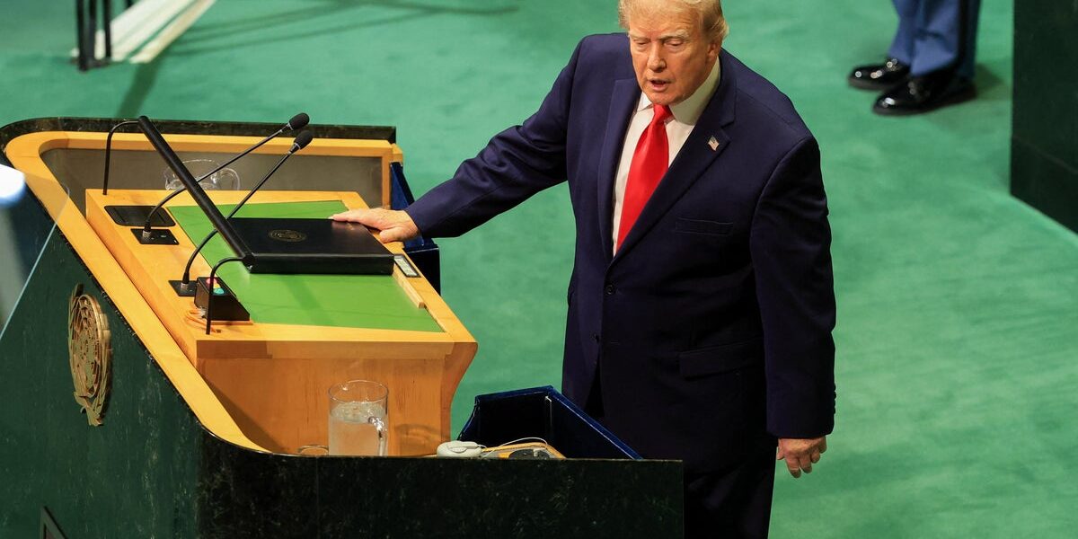 Trump’s UN Speech Sparks Global Confusion Amid Domestic Political Decline