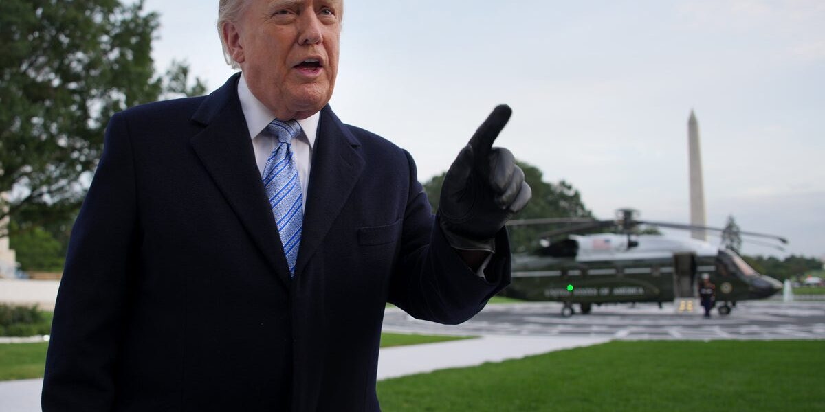 Trump’s Speech Muffled Again as White House Press Boycott Intensifies