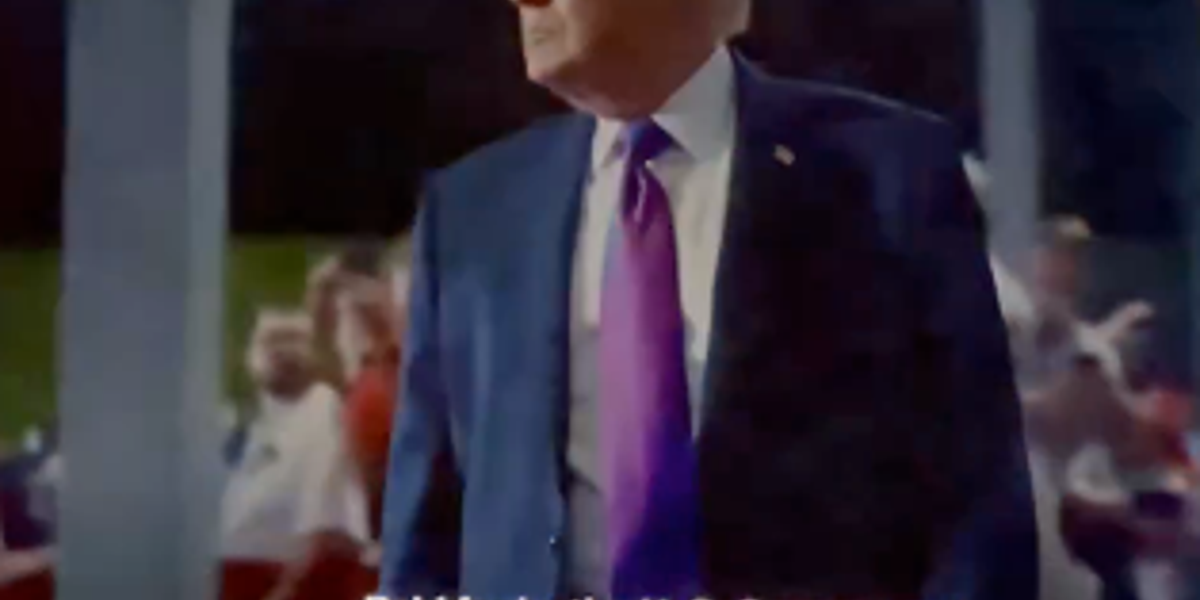 Controversial Trump Ad Claims to Be Funded by U.S. Government, Sparks Outrage Controversial Trump Ad Claims to Be Funded by U.S. Government, Sparks Outrage