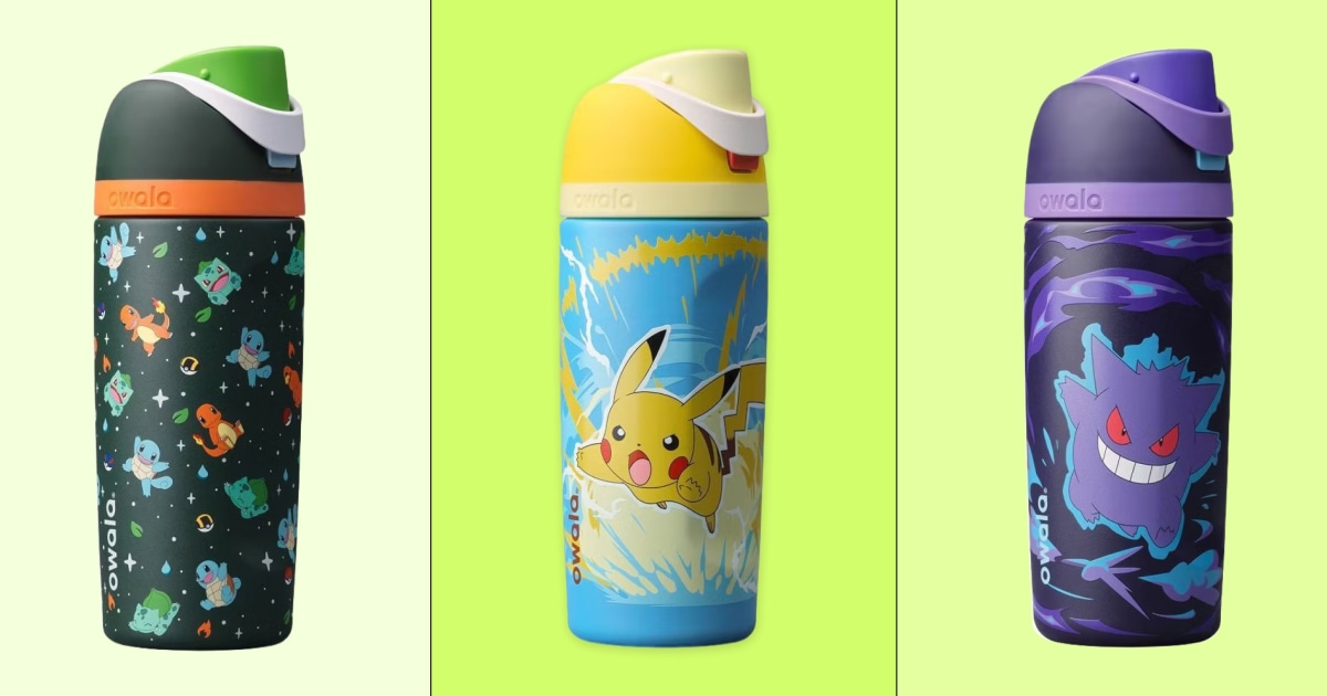 Owala’s Pokémon-Themed Water Bottles Sell Out Online — Here’s How to Get Yours Owala’s Pokémon-Themed Water Bottles Sell Out Online — Here’s How to Get Yours
