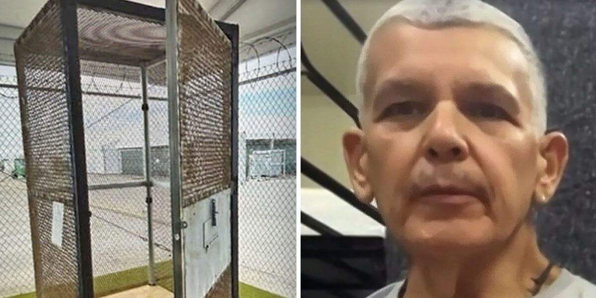 Former Detainee Claims He Was Held in Tiny Cage for 15 Hours at Florida Immigration Facility