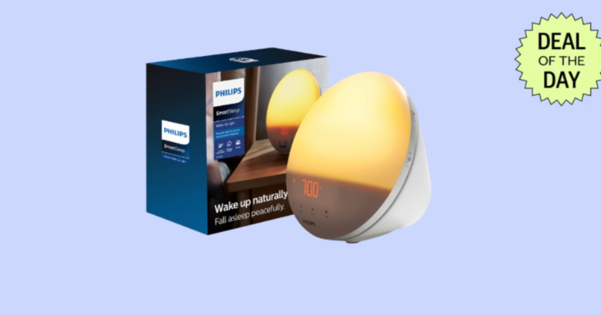 Sunrise Alarm Clock Helps Ease Mornings — 30% Off Now
