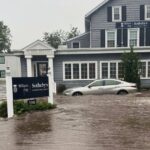 Severe Flooding Disrupts Commutes and Closes Airports in Coastal Northeast