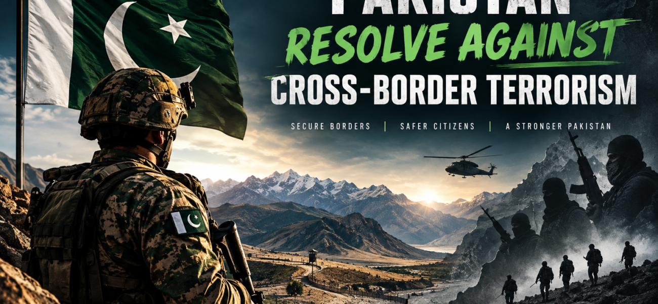 Pakistan Resolve Against Cross-Border Terrorism Pakistan Resolve Against Cross-Border Terrorism