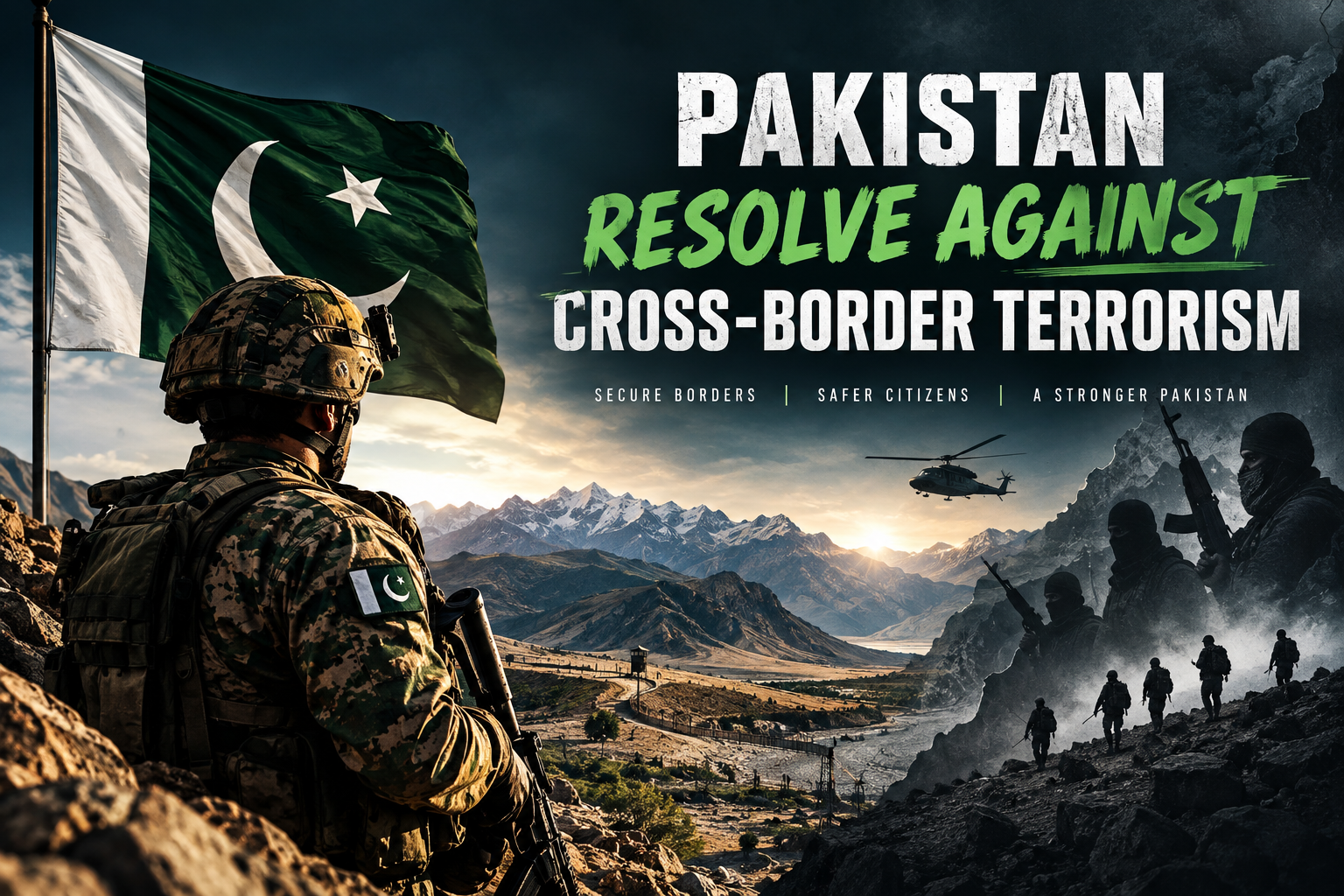 Pakistan Resolve Against Cross-Border Terrorism Pakistan Resolve Against Cross-Border Terrorism