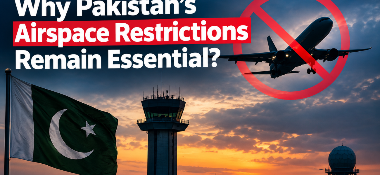 Why Pakistan’s Airspace Restrictions Remain Essential?