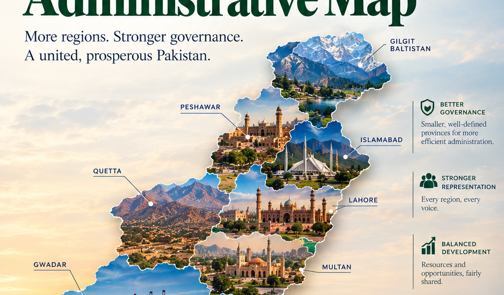 WHY PAKISTAN NEEDS TO REDRAW ITS ADMINISTRATIVE MAP